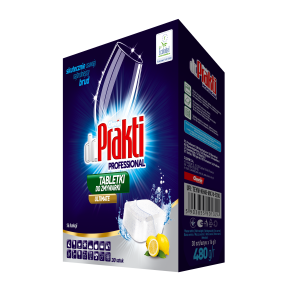 Tabletki do zmywarek w folii wodorozpuszczalnej Dr.Prakti ULTIMATE 30 szt | Sklep CLOVIN