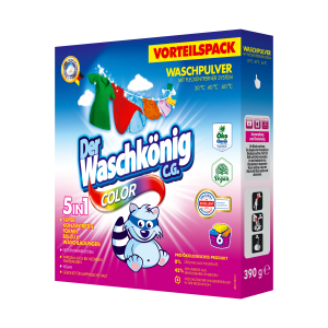 Proszek do prania Der Waschkönig C.G. Color 390g
