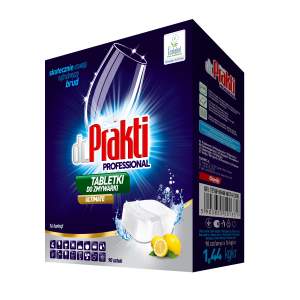 Tabletki do zmywarek w folii wodorozpuszczalnej Dr.Prakti ULTIMATE 90 szt | Sklep CLOVIN