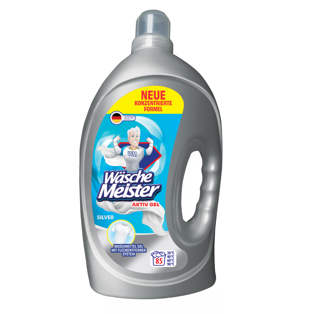 Żel do prania WascheMeister Silver active 3L - OUTLET | Sklep CLOVIN