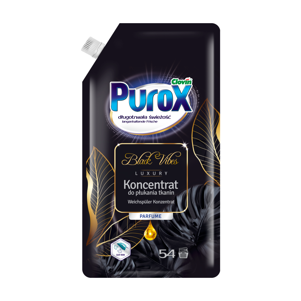 Purox BLACK płukanie 600ml doypack