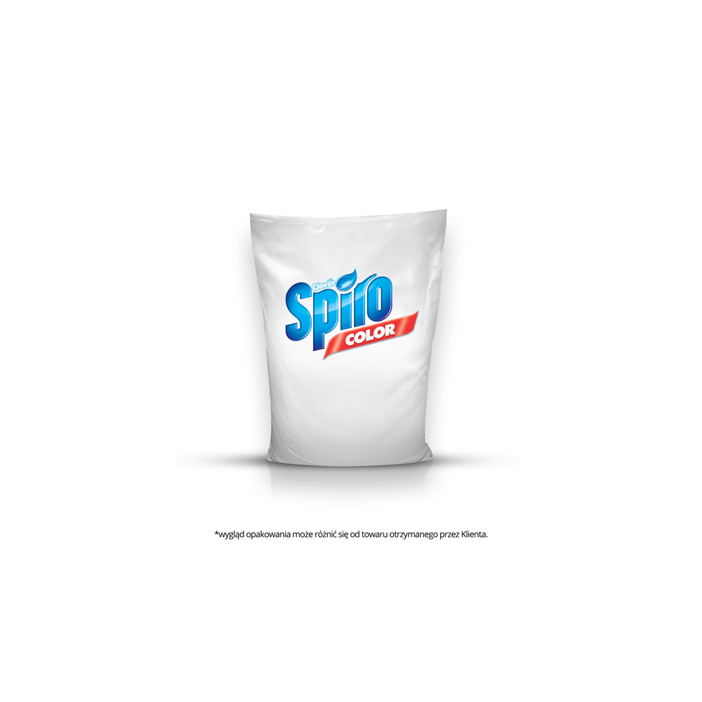 SPIRO Color 15 kg – proszek do prania tkanin kolorowych