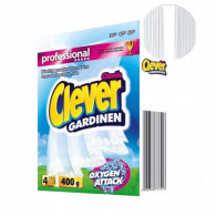 CLOVIN CLEVER Proszek do prania firan SUPER BIEL 400 g