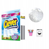 CLOVIN CLEVER Proszek do prania firan SUPER BIEL 400 g