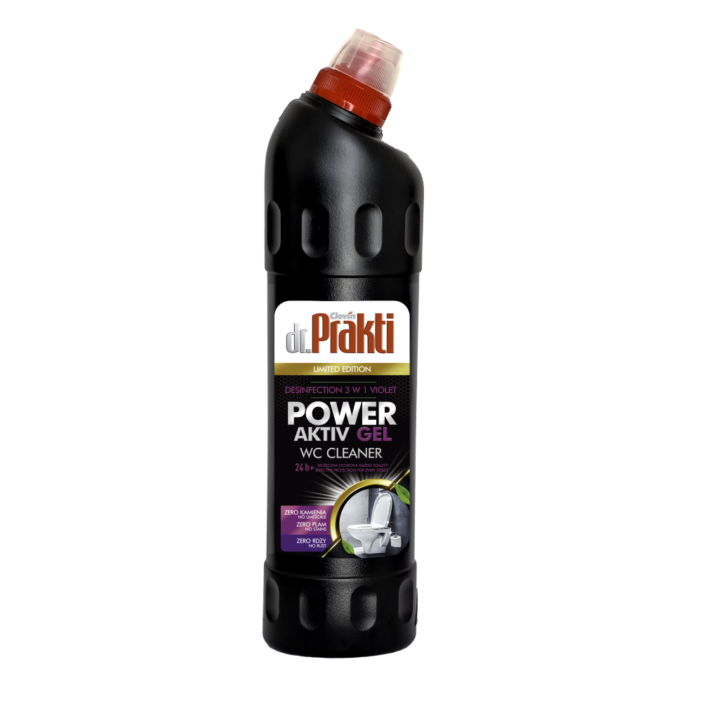 Żel do toalet dr.Prakti WC  Desinfection POWER ACTIVE