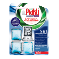 Dr. Prakti kapsułki proszkowe do czyszczenia zmywarki 3 sztuki