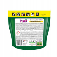 Kapsułki żelowe do prania PUROX TriCaps universal 58szt x 13 gram doypack