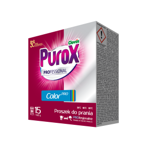 Proszek do prania Purox Professional Color 920g | Sklep CLOVIN