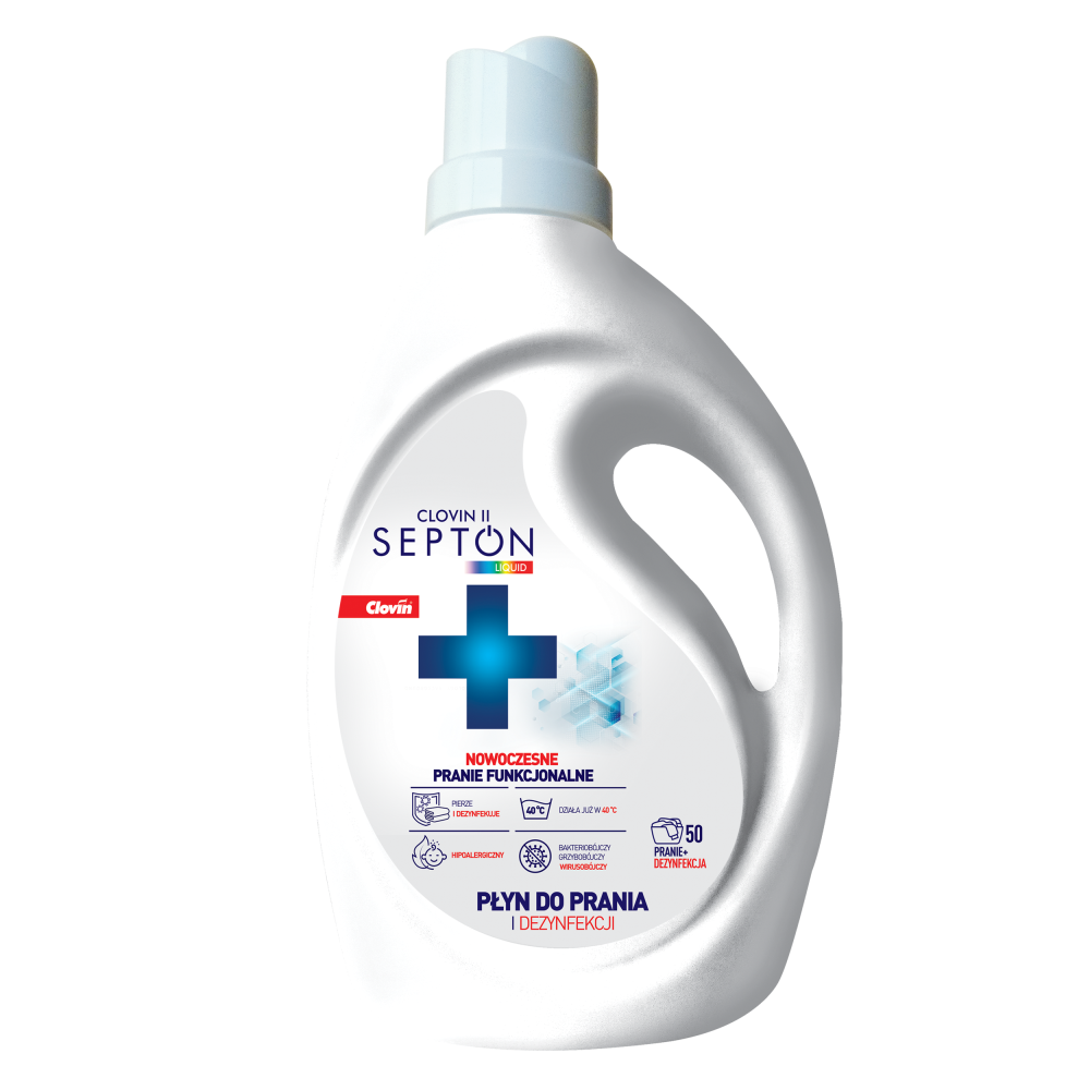 Płyn piorąco-dezynfekujący Clovin II Septon Liquid 3L