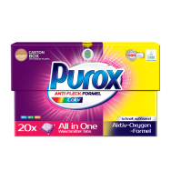 Kapsułki proszkowe do prania Purox Color 20 sztuk | Sklep CLOVIN