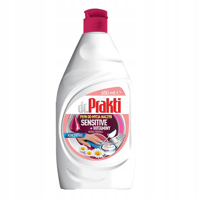 DR.PRAKTI Płyn do mycia naczyń Sensitive 650 ml