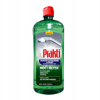 Dr. Prakti Płyn do czyszczenia łazienki z octem 1 litr