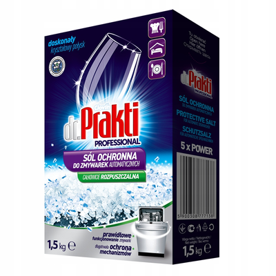 Dr.Prakti Professional - sól ochronna do zmywarek 1,5 kg