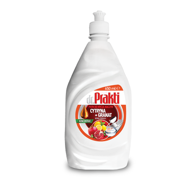 Dr.Prakti płyn do naczyń 650 ml Cytryna+Granat