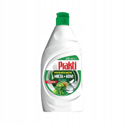 Dr.Prakti płyn do naczyń 650 ml Mięta+Kiwi