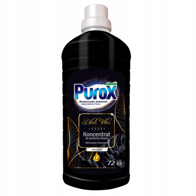 Koncentrat do płukania tkanin PUROX Luxury Black Vibes 1,8L LIMITED EDITION