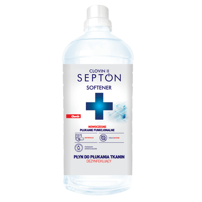 Płyn do płukania Clovin Septon Softener dezynfekujący płyn do płukania 1,8L