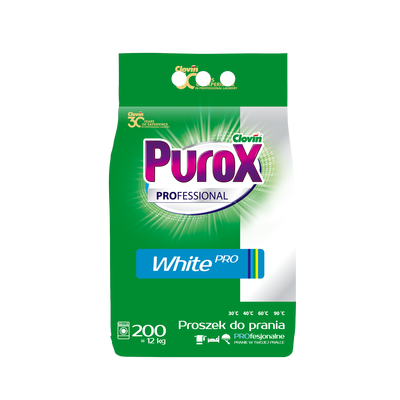 Proszek do prania PUROX Professional WHITE PRO 12kg