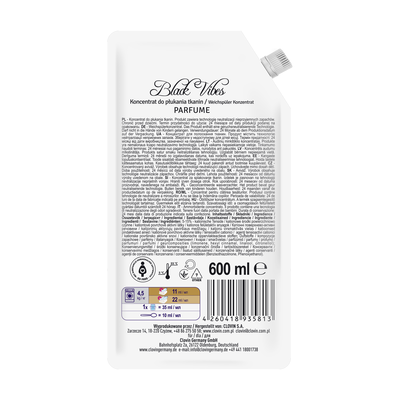 Purox BLACK płukanie 600ml doypack