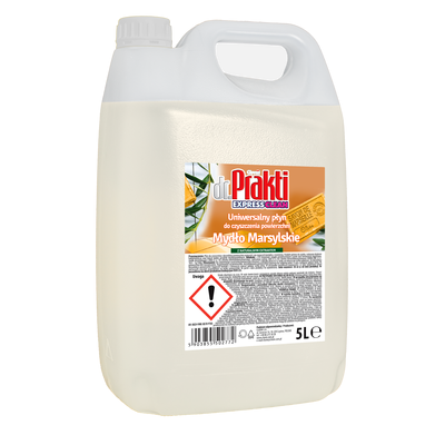 Uniwersalny płyn do czyszczenia i dezynfekcji powierzchni Dr.Prakti Mydło Marsylskie 5l