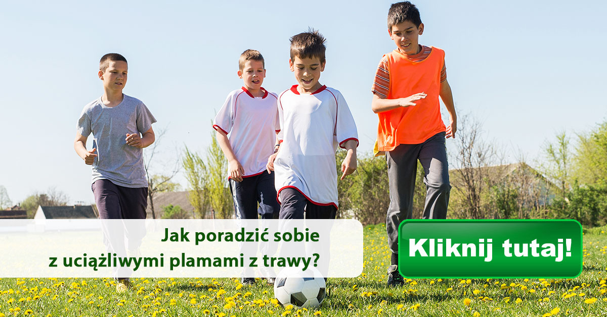 Sposób na plamy z trawy