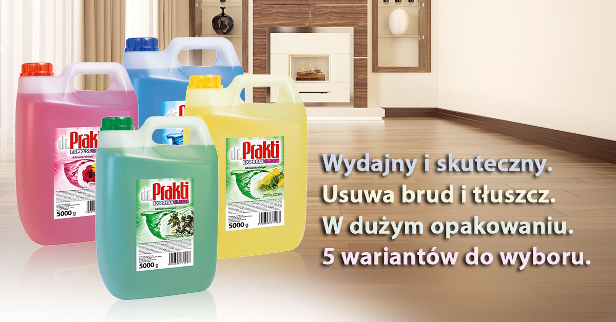 Płyn uniwersalny dr.Prakti – uniwersalny i wydajny.