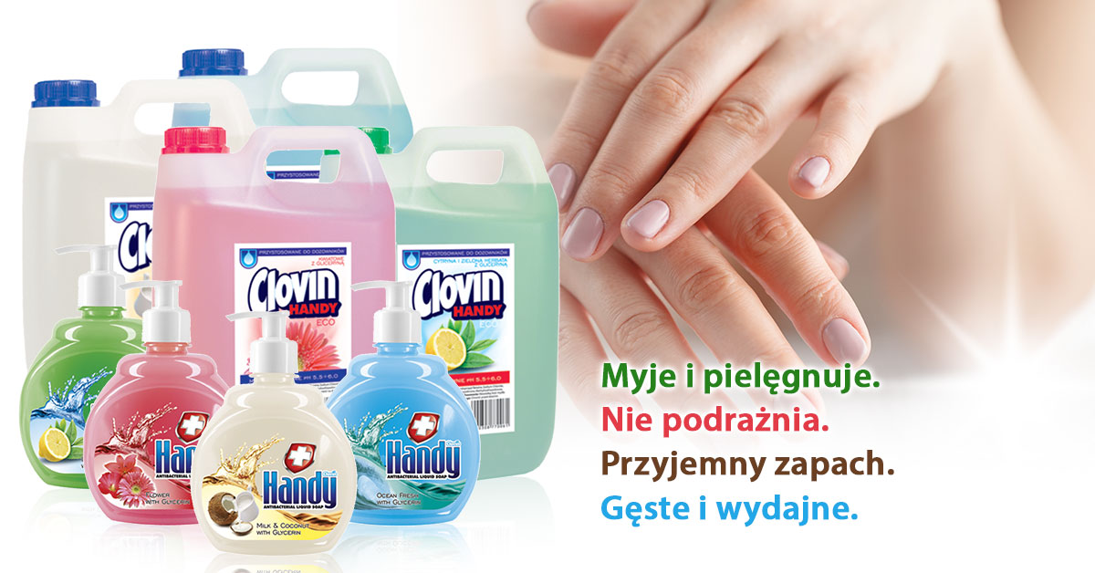 Mydło Handy Eco myje i pielęgnuje dłonie, dobrze się pieni i zostawia przyjemny zapach